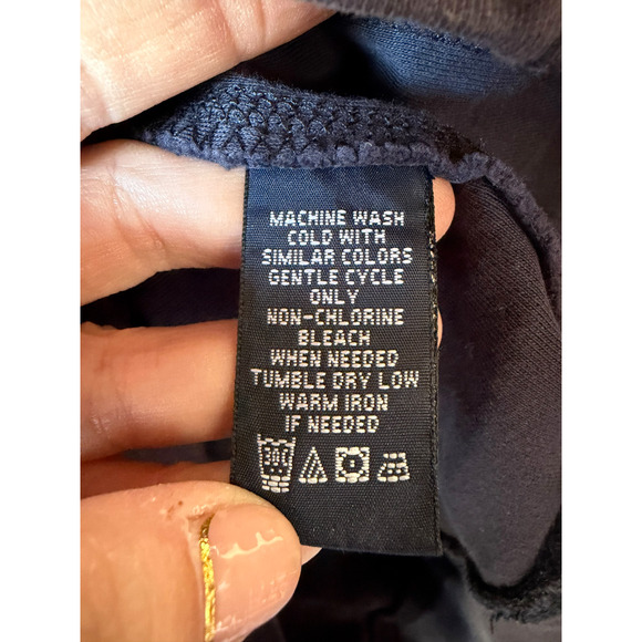 Hathaway Men's 1/4 Zip Pullover Preppy Dadcore Sweater Blue Size XXL - Picture 3 of 9